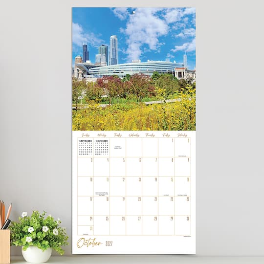 2027 Chicago Wall Calendar